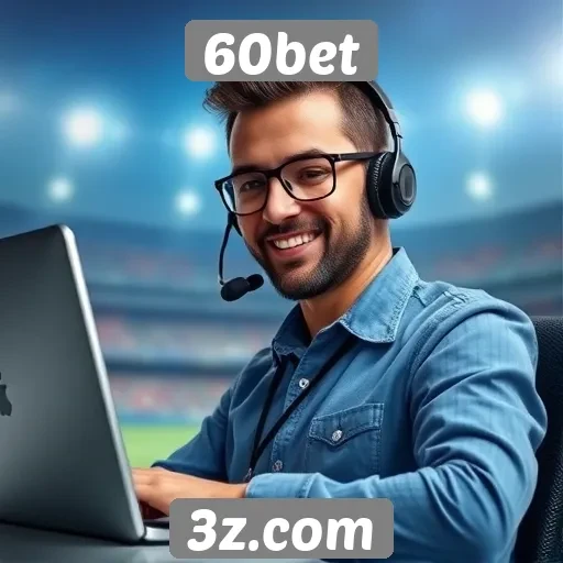 Suporte ao cliente e atendimento no 60bet